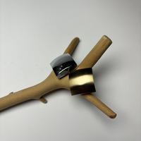 Bouton de tiroir et de placard en alliage de zinc à trou unique, design de haute qualité, disponible en plusieurs couleurs