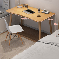 Bureau d'Ordinateur Multifonctionnel à Louer, Table d'Étude Personnalisable pour Filles, Petit Bureau d'Écriture