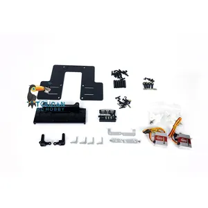 Cab Suspension System Second Plate Servo Spare Parts For 1/14 Lesu Tamiyaya RC Tractor Truck Th20401-ali6