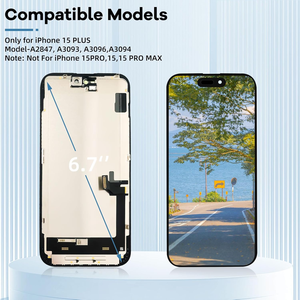 Display LCD Incell di Alta Qualità per <span class=keywords><strong>iPhone</strong></span> 13 <span class=keywords><strong>14</strong></span>/15 Pro Max <span class=keywords><strong>14</strong></span> 15 <span class=keywords><strong>Plus</strong></span> con Grande Notch e Touch Screen Sostitutivo - Product Image 1