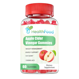 Wholesale Apple Cider Vinegar Gummies with Apple Cider Vinegar Helps Manage Weight Supports Natural Energy Health Gummies - Product Image 1