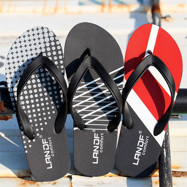 Luxury House Shoes Indoor Outdoor Fashion Sandals Shoes Summer Beach Slippers Flat Men Flip Flop Slippers