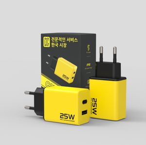 25W Loại Usbc Pd Siêu Siêu Nhanh Tường Du Lịch Sạc Điện Thoại Sạc Adaptateur Cho Original iPhone 13 Pro Max Samsung Apple - Product Image 1