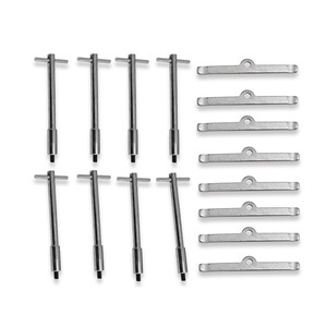 Juego de Válvulas Tipo T de 16 Piezas de Acero para Reparación y Reemplazo de Motores Chevrolet 265 283 302 305 307 327 350 400 - Product Image 2