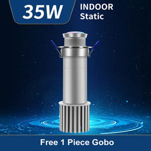 Proyector LED de Publicidad Integrado para Interiores TMUT de 35W con Cuerpo de Aleación de Aluminio, Clasificación IP20, Proyección de Gobo en Suelo - Product Image 3