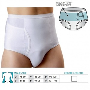 กางเกงในผู้ชายแบบถักเอวสูง ORIONE รุ่น Ref. 556 - Product Image 1