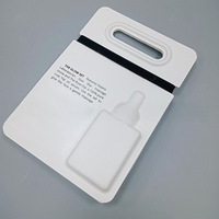 Boîte en pulpe moulée sur mesure, écologique, avec poignée, pour l'emballage des produits de soins personnels