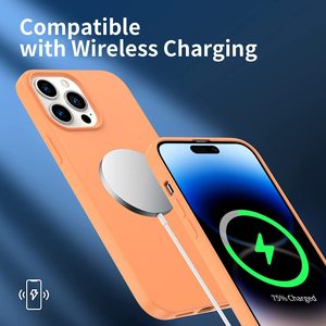 Ốp điện thoại iPhone 14 Pro Max chất liệu silicon lỏng siêu mỏng, chống sốc, có lớp lót microfiber mềm mại chống xước - Product Image 4