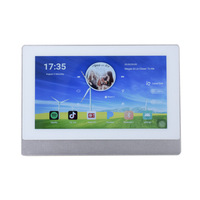 Amplificateur mural WiFi Bluetooth 8 canaux BA-820AD2 avec Android, écran tactile 7 pouces pour système de musique d'ambiance