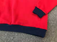 Veste de survêtement vintage personnalisée avec un design imprimé, coupe-vent, 100% coton, col montant et broderie de logo