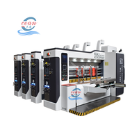 Nueva Impresora Flexográfica de Alta Velocidad, Totalmente Automática, Multicolor, para Cajas de Cartón Corrugado, Ranuradora, Troqueladora, Portátil, para la Fabricación de Cajas de Cartón