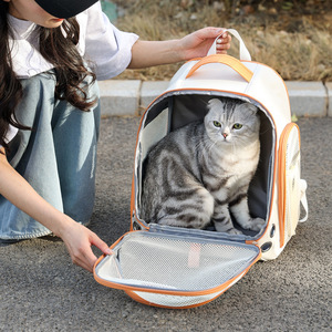 Hot Selling Fashion Breathable Oxford <b>Pet</b> <b>Carrier</b> Backpack with Zipper Small Dogs & Cats Outdoor Travel <b>Pet</b> <b>Carrier</b> Backpack - Product Image 3