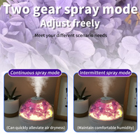 Diffuseur d'huile essentielle d'humidificateur ultrasonique de fleur fraîche préservée pour les vaporisateurs de chambre parfumés de bébé de voiture à la maison