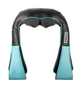 Shiatsu-masajeador de cuello y espalda, cinturón de masaje de hombro rígido con calor y 8 nodos rodantes, tejido profundo para el hogar y los pies, relajación - Product Image 6