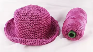 Cuerda de hilo de seda de nailon de poliéster 100%, 3mm, 250g para verano, bolso de punto de ganchillo, sombrero, zapatos, cordón de macramé OEM ODM para prendas de vestir - Product Image 5