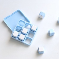 Tampon détachable à 9 boutons 9 en 1 57*57mm Tampon flash Motifs personnalisés