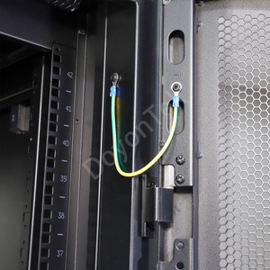 Chuyên Nghiệp 19-Inch 42U 37U <span class=keywords><strong>45U</strong></span> 47U 49U Thép Máy Chủ Giá Sàn Tiêu Chuẩn Mạng Tủ Với Cửa Lưới Cửa Cho Các Trung Tâm Dữ Liệu - Product Image 5