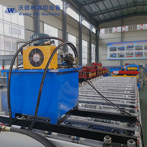 Máquina para Fabricar Tejas TR4 TR5 TR6, Maquinaria para Techos, Máquina para Fabricar Correas Trapezoidales, Formadora de Rollos de Lámina Metálica Trapezoidal IBR - Product Image 5