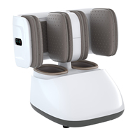 Masseur électrique pour les pieds, machine de massage du corps et des jambes avec chaleur pour la relaxation et le confort des pieds