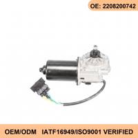 Motor de Limpiaparabrisas Delantero Wanray 2208200742 para MERCEDES BENZ Clase S W220 S280 S320 S350 S430 S500 S600 12V