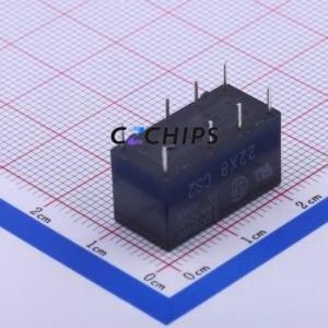 G5V-2-DC24 Signal Relay DIP,10.1x20.5mm Relay 24V 2 Changeover: 2C (DPDT-Changeover)::: 125V-AC/125V-DC Silver + Gold Plated - Product Image 2