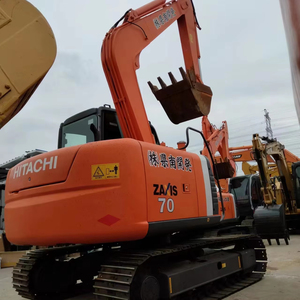 รถขุดไฮดรอลิกแบบตีนตะขาบ HITACHI Zx70 มือสอง สภาพดี ขายรถขุดมือสอง Hitachi 70 - Product Image 1