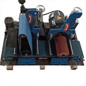 200mm Aluminium Section End Steel Industrial Sheet Deburring Flat Automatic Surface Metal Polishing Machine for Metal - Product Image 4