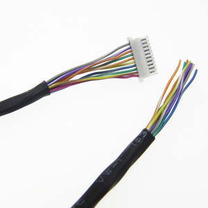 وصلة أسلاك متعددة الألوان مزدوجة الطرف JST SHLP-10V-S-B بـ 10 دبابيس وخطوة 1.0 مم للحساسات الصغيرة - Product Image 2