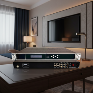 Modulador de RF ISDB-T de 8/16 Canales con Multiplexación <span class=keywords><strong>IP</strong></span> HLS/RTSP/RTMP/SRT/<span class=keywords><strong>URL</strong></span> / Inserción de VCT y NIT <span class=keywords><strong>para</strong></span> Japón/Brasil/Sudamérica - Product Image 1