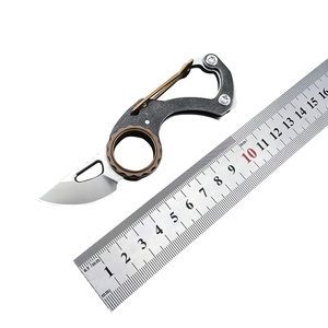 Mini couteau de poche multifonctionnel EDC 9082, lame 8Cr13Mov, couteau porte-clés pour l'extérieur, randonnée, camping, survie - Product Image 6