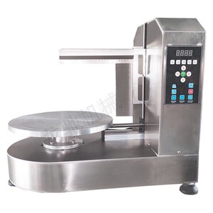 Machine à saupoudrer de gâteau et à appliquer le fondant pour gâteaux d'<span class=keywords><strong>anniversaire</strong></span> - <span class=keywords><strong>Robot</strong></span> de pâtisserie compact de qualité commerciale entièrement automatique - Garantie d'un an - Product Image 1