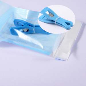 Outil de perçage corporel <span class=keywords><strong>en</strong></span> plastique jetable bleu <span class=keywords><strong>pince</strong></span> à Septum clair <span class=keywords><strong>pince</strong></span> <span class=keywords><strong>pince</strong></span> pour oreille nez langue piercings beauté soins personnels - Product Image 5