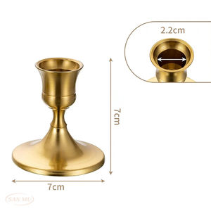 Semplice candelabro europeo ornamenti <span class=keywords><strong>natalizi</strong></span> san valentino a lume di candela cena atmosfera candelabro decorazione di nozze - Product Image 5