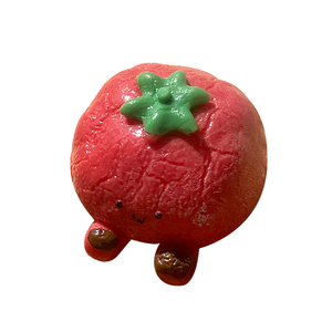 Jouet créatif en TPR, imitation alimentaire, souple, collant et moelleux, mignon maïs et tomate, nouveauté et farce pour le soulagement du stress, jouets à presser - Product Image 5