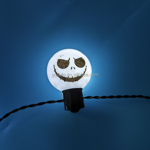 Collar LED de 13 Luces con Forma de Fantasma de Halloween de Dreidel Company, Funciona con Pilas, Accesorio de Disfraz - Product Image 5