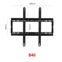 Support mural universel pour écran LED-LCD, fabricant leader LS, support pour écran TFT, acier laminé à froid, haute qualité