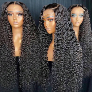 Ngắn xoăn Remy Trinh Nữ tóc giả tóc con người afro burmese xoăn <span class=keywords><strong>Bob</strong></span> cắt tóc giả ngắn cho phụ nữ da đen màu sắc tự nhiên HD ren phía trước tóc giả - Product Image 2