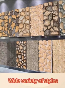 Revêtement mural extérieur en <span class=keywords><strong>pierre</strong></span> artificielle, imitation <span class=keywords><strong>pierre</strong></span> <span class=keywords><strong>naturelle</strong></span> empilée - Product Image 2