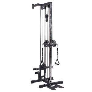 플레이트 로드 방식 철제 벽걸이형 헬스 케이블 풀리 머신 (200KG 하중, 전신 운동용, 남녀공용) - Product Image 1