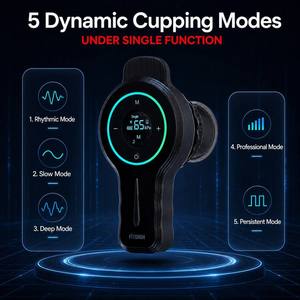 Set per Terapia di Coppettazione Dinamica Intelligente Fitdash a 5 Velocità, Macchina per Terapia di Coppettazione a Vuoto, Massaggiatore Elettrico per Scraping - Product Image 4