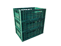 Caisse en plastique pliable à prix avantageux pour le stockage des fruits et légumes, caisses en plastique pliables pour le déménagement