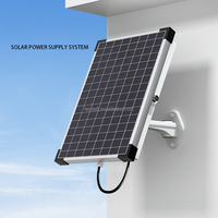 Kit solaire TecDeft 15W 111Wh PWM avec sortie USB-C, étanche IP66, silicium monocristallin, batterie lithium-ion, utilisation en extérieur