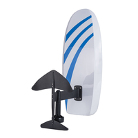 Blue Ocean Panneau de feuille électrique avec logo personnalisé Hydroptère en fibre de carbone SUP Garantie 1 an Panneau de feuille électronique personnalisable OEM
