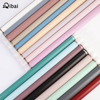 Qibai coréen nouveau bord d'or saupoudrage papier doré étanche concepteur papier d'emballage fleurs Bouquet emballage Oya papier autocollant