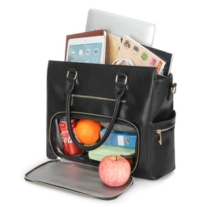 Custom 2-in-1 Laptop Tote <strong>Bag</strong> <strong>for</strong> Women with Big Insulated <strong>Lunch</strong> Compartment <strong>Work</strong> Tote <strong>Bag</strong> with 15.6 Inch Laptop Compartment - Product Image 1