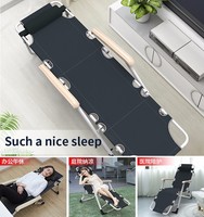 Chaise pliante confortable, durable et portable, chaise de plage avec structure en acier, chaise inclinable pour l'extérieur