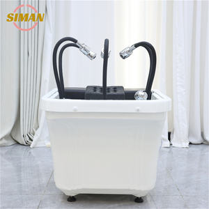 <span class=keywords><strong>Grifo</strong></span> Multifuncional Siman <span class=keywords><strong>para</strong></span> <span class=keywords><strong>Lavacabezas</strong></span> de Salón, Tanque de 60L, Mezclador Termostático, Cabezal de Plástico, Diseño Contemporáneo, Portátil - Product Image 2