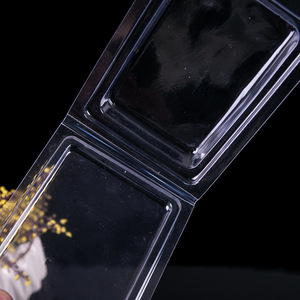 Tùy chỉnh thiết kế rõ ràng nhựa vỏ sò Khay hộp giá rẻ vỉ bao bì dùng một lần - Product Image 4