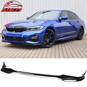 Protector de Parachoques Delantero para BMW Serie 3 G20 2019-2022 M-Tech M Sport Negro Brillante - Difusor de PP Protector de Mentón - Product Image 1