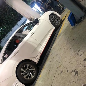 Kit de Carrocería con Faldones Laterales de Fibra de Carbono Estilo Aleta de Tiburón para Honda Civic 10ª Generación FC1 FK7 2016-2022 - Product Image 5
